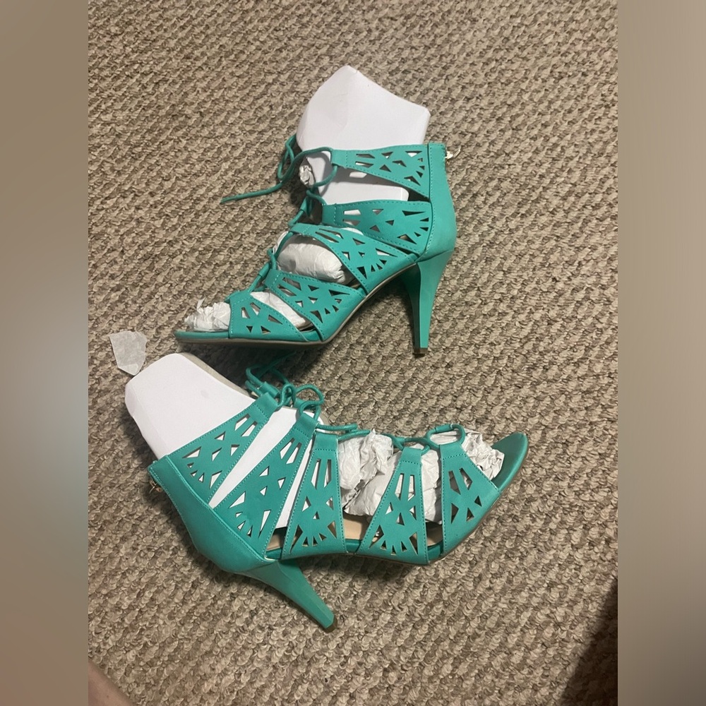 Fun Lace Up Heels